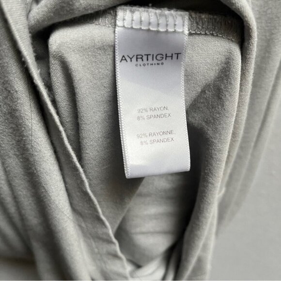 Ayrtight Liri Twist Drapey Midi Sleeveless Dress Sz M - Picture 9 of 12